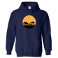 Walker Safari Elephants Unisex Kids and Adults Pullover Hooded Sweatshirt for Sci-Fi Movie Fans									 									 									